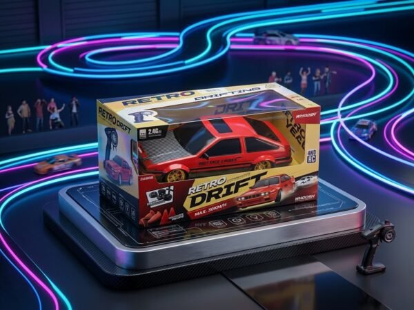 Whoosh 4WD Retro Drift RC Car
