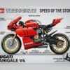 Technic Motorcycle - Ducati Panigale V4 Building Block Set (410 PCS)