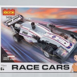 COGO High-Speed Pull-Back Race Car (157 PCS - Model 3430)